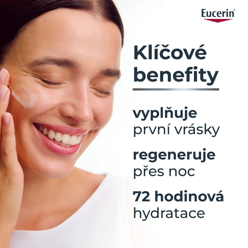 Eucerin Hyaluron-Filler + 3x Effect noční gel 50 ml