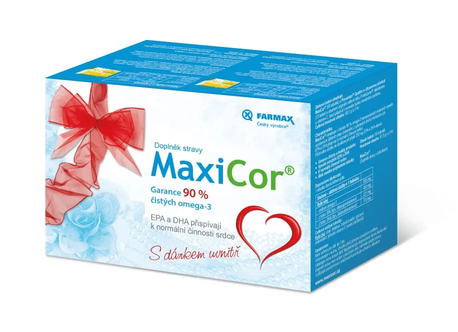 MaxiCor 90 tobolek dárkové balení