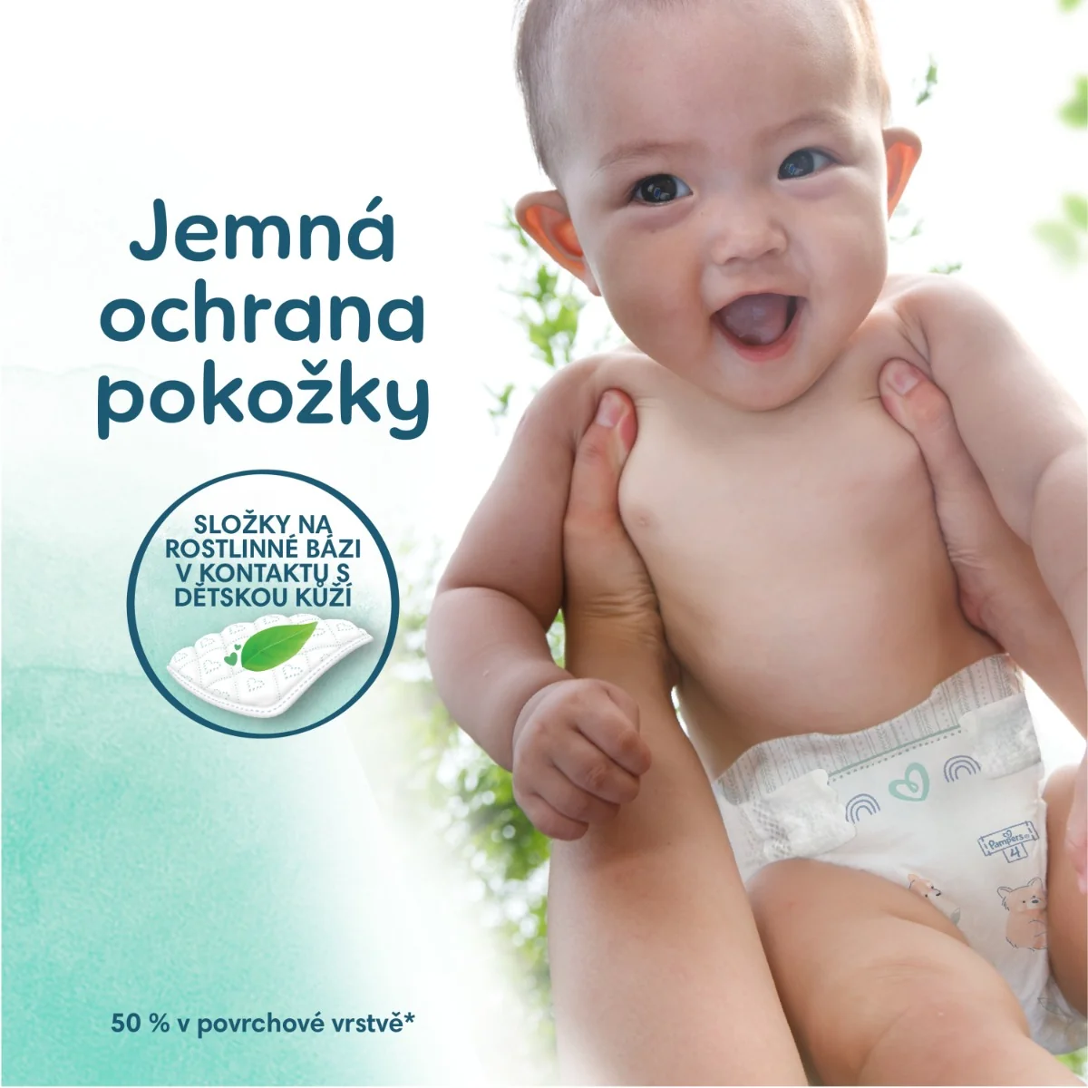Pampers Harmonie New Baby Maxi Pack vel. 2 4–8 kg dětské pleny 96 ks