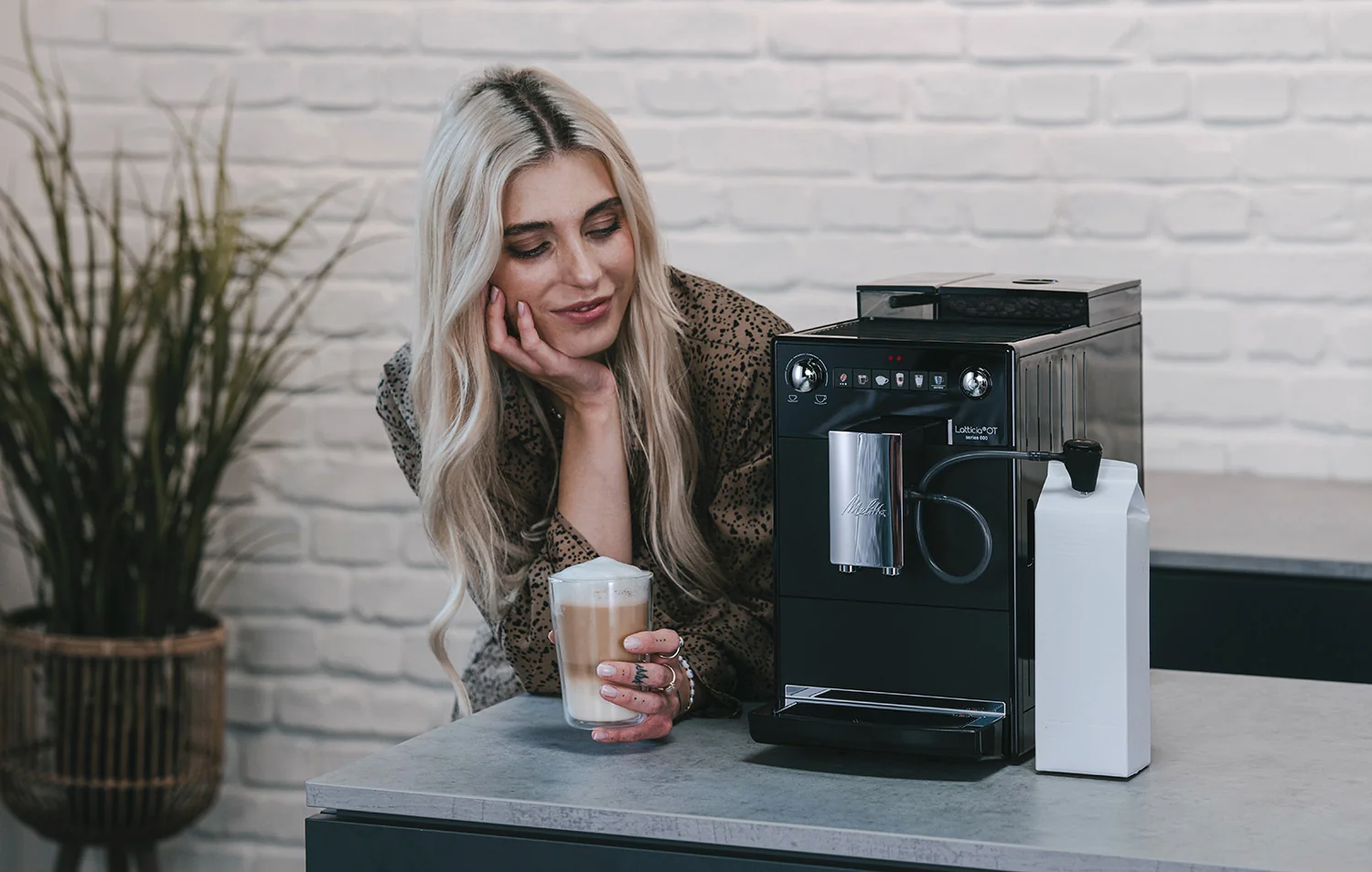 Melitta Latticia OT automatický kávovar matný černý