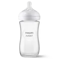 Philips Avent Natural Response Láhev skleněná 1m+