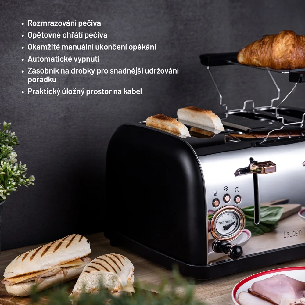 Lauben 4 Slice Toaster 1500BC topinkovač