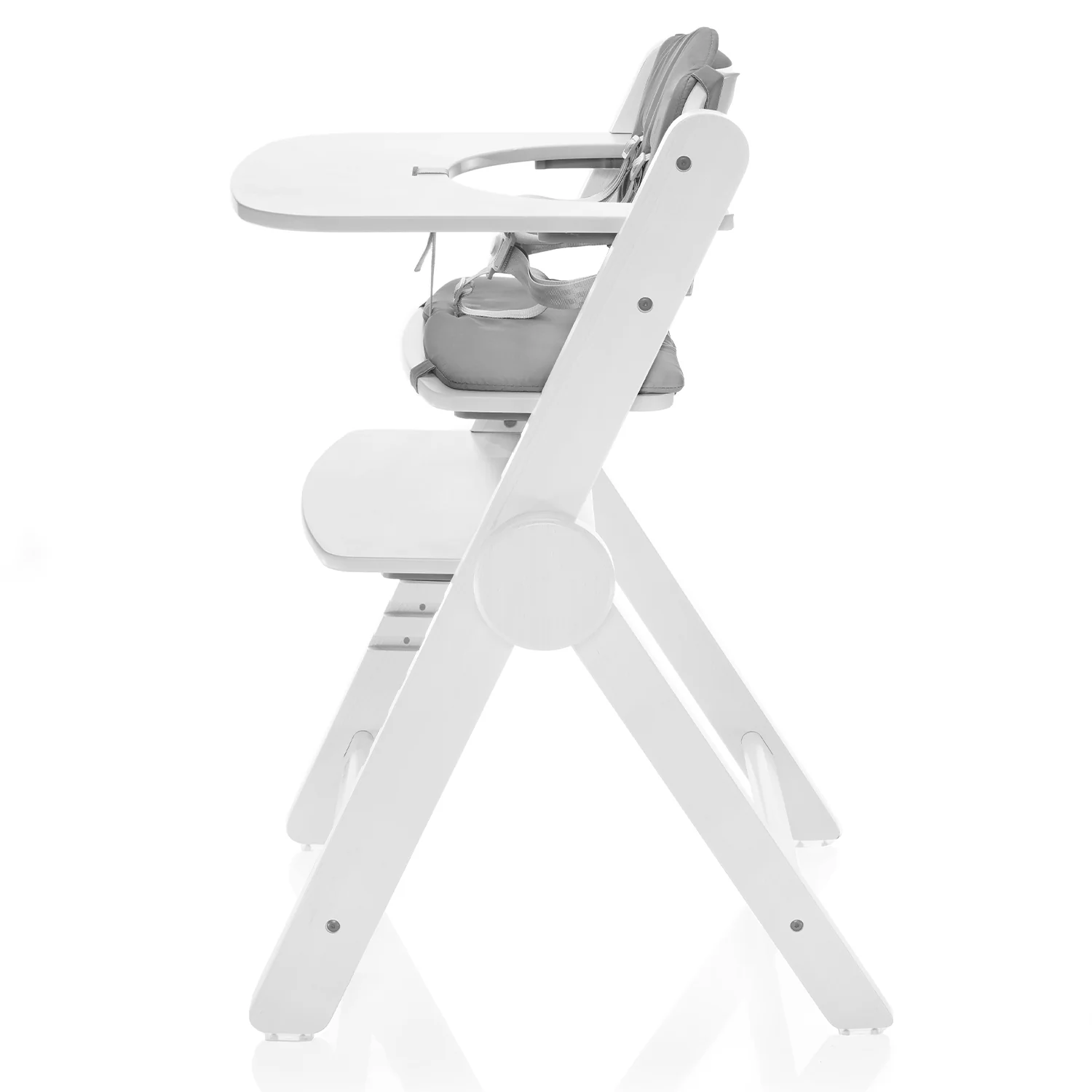 Zopa Dřevěná jídelní židlička Clipp & Clapp, White 2
