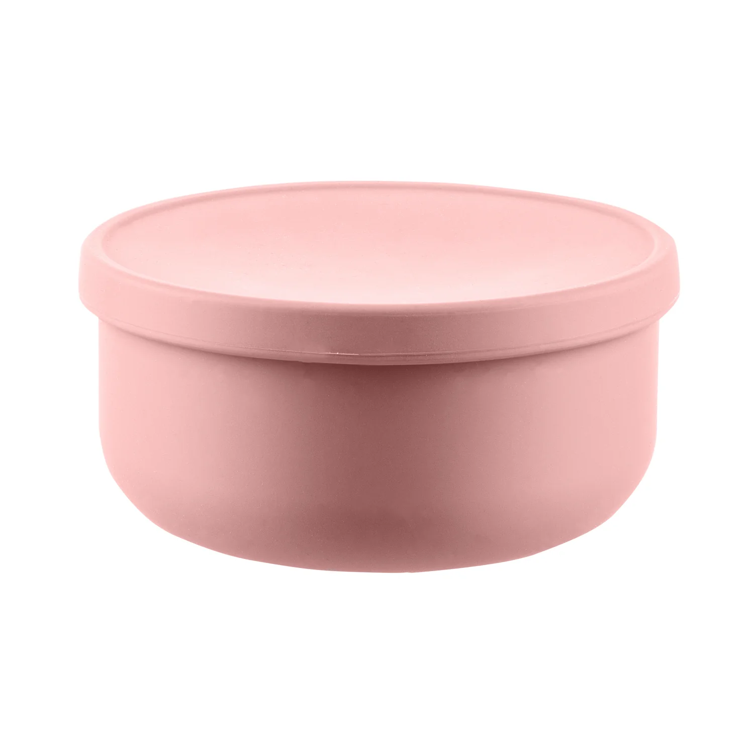 Zopa Silikonová miska s víčkem, Old Pink 2 