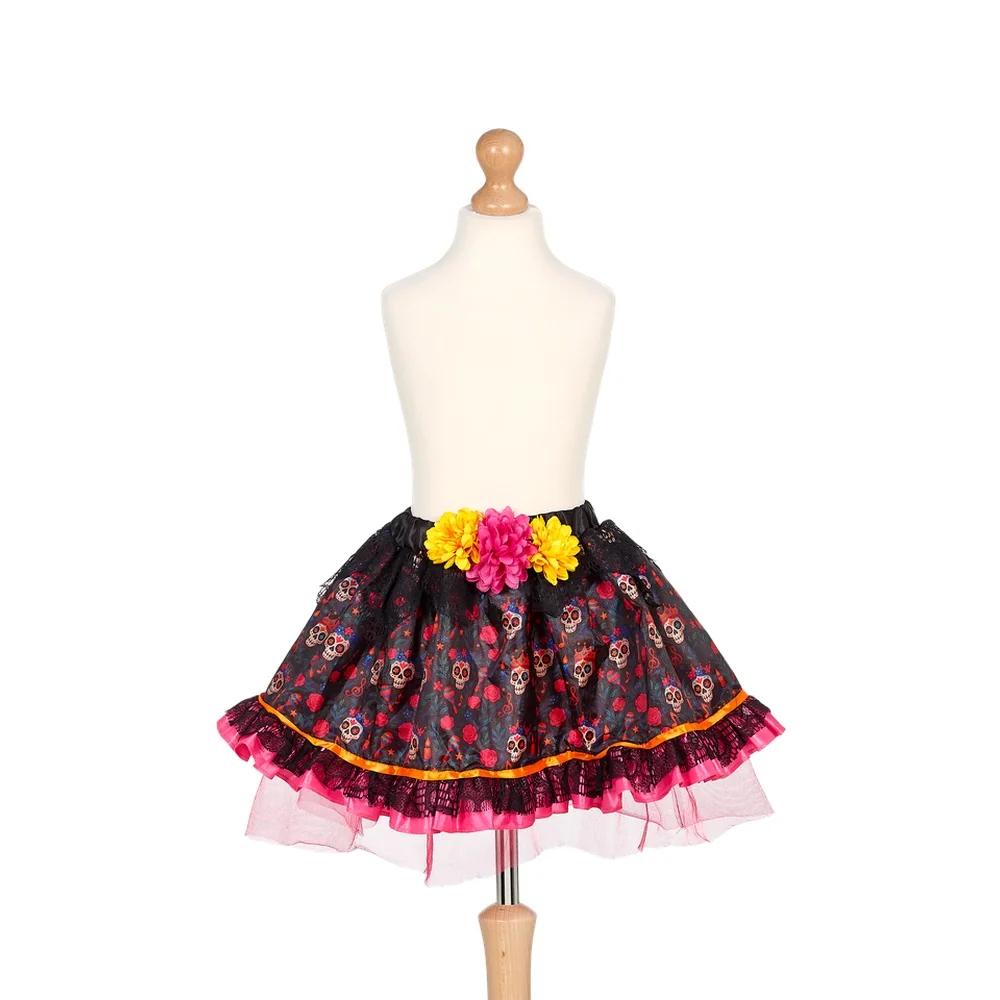 Souza! Dětský halloweenský kostým - sukně se závojem Marisol - 8-10 let, 128-140 cm