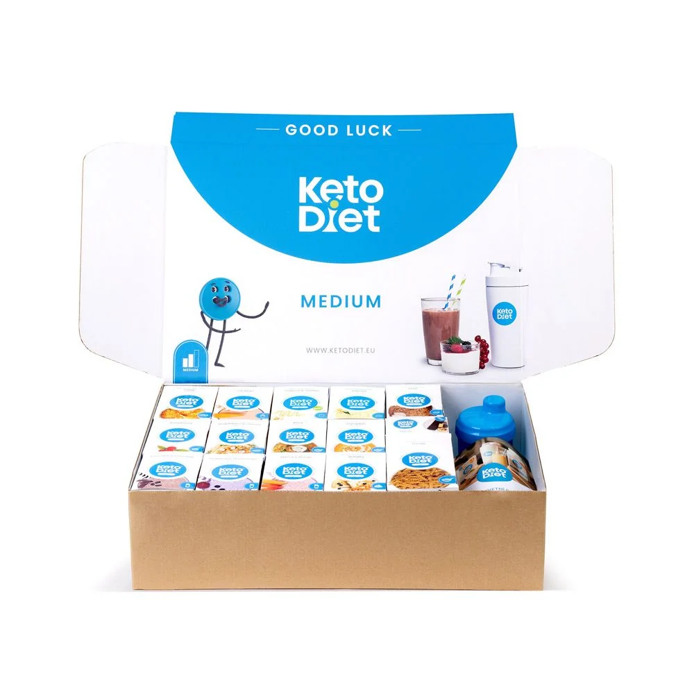 KetoDiet 3týdenní balení MEDIUM pro 1. krok 105 porcí