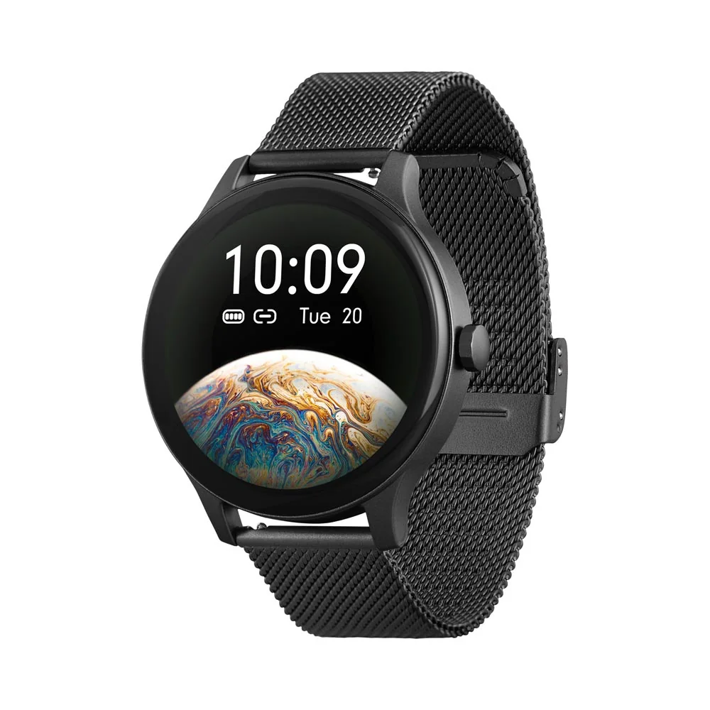 Garett Smartwatch Classy smart hodinky Black Steel