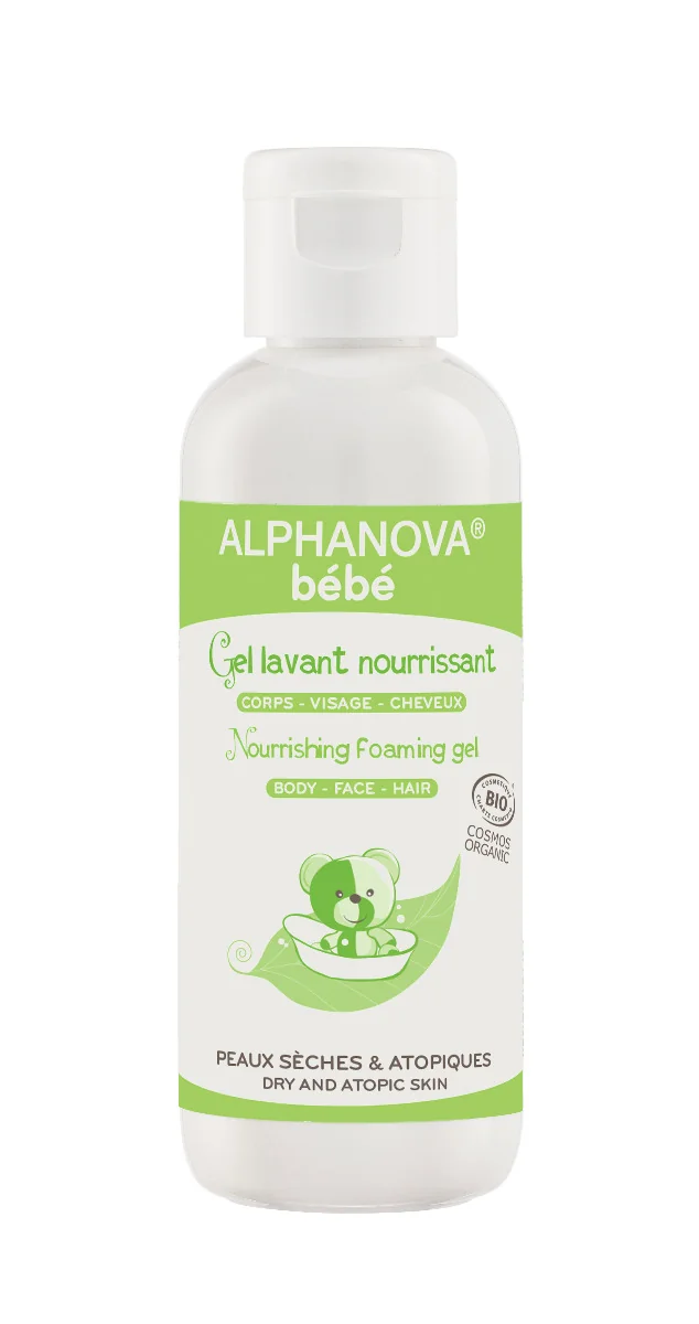 Alphanova Bébé Mycí gel suchá + atopická pokožka BIO 50 ml