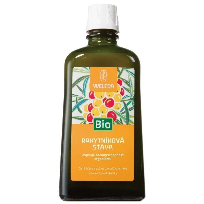 Weleda BIO Rakytníková štáva (bez cukru) 200 ml