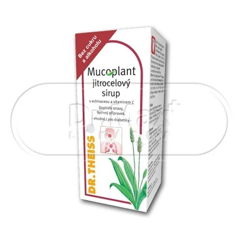 Mucoplant jitrocelový sirup s echinaceou a vit. C bez cukru 250ml