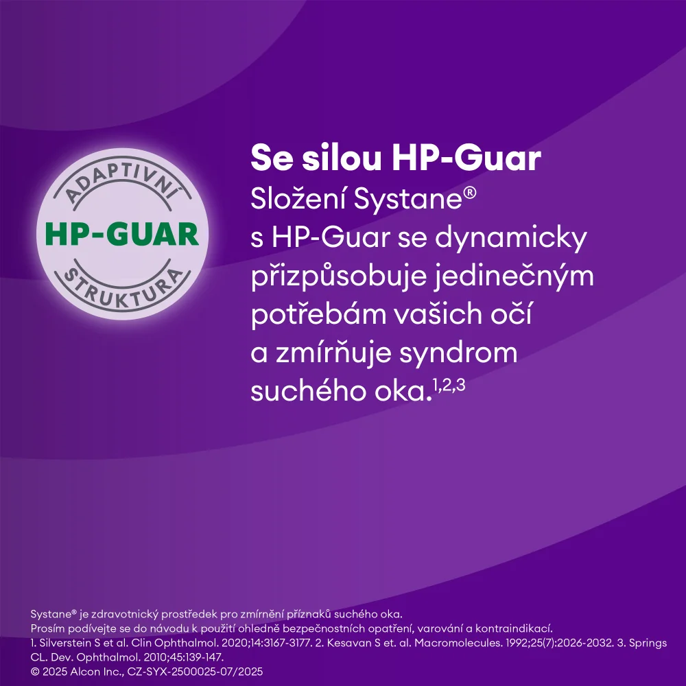 Systane Complete bez konzervačních látek zvlhčující oční kapky 10 ml