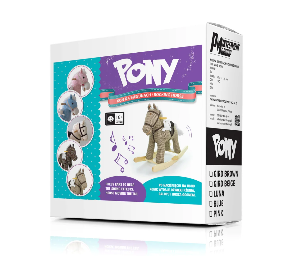 Milly Mally Houpací kůň Pony Bruno
