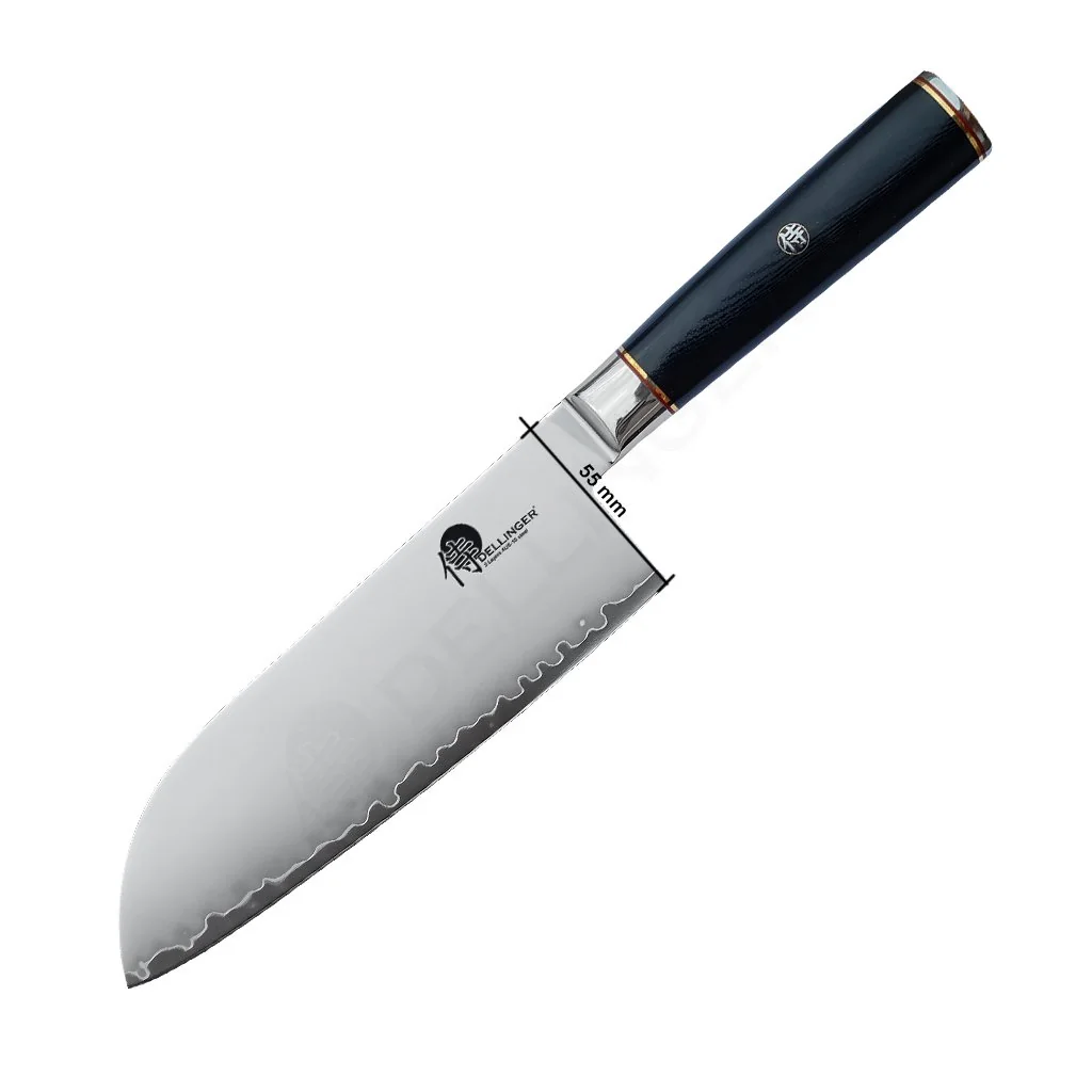 Dellinger Nůž kuchařský Santoku 180 mm Okami 3 layers AUS10