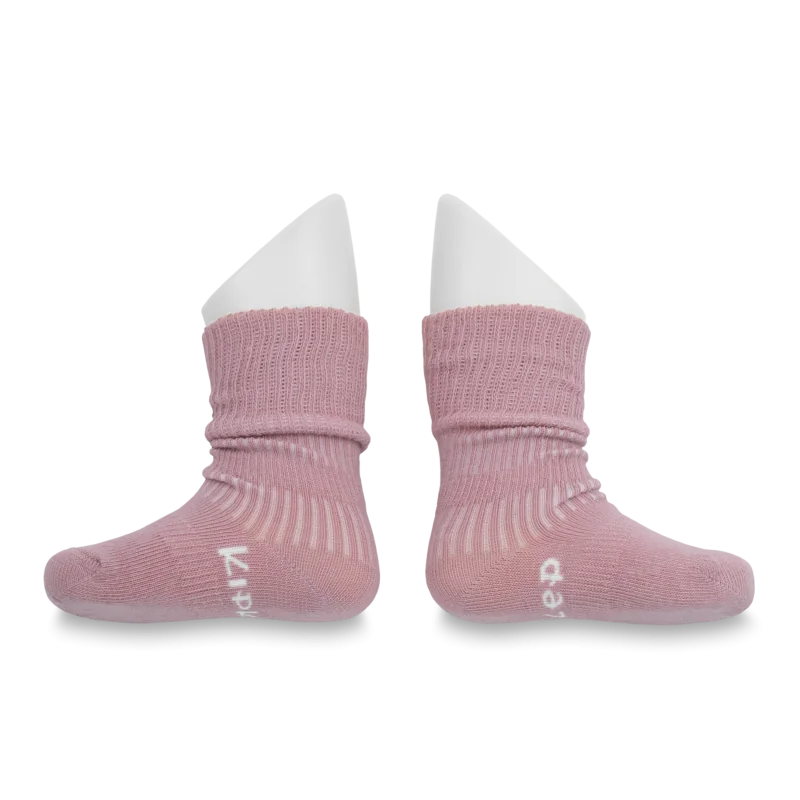 KipKep dětské ponožky Stay-on-Socks 12-18m 2páry Mauve