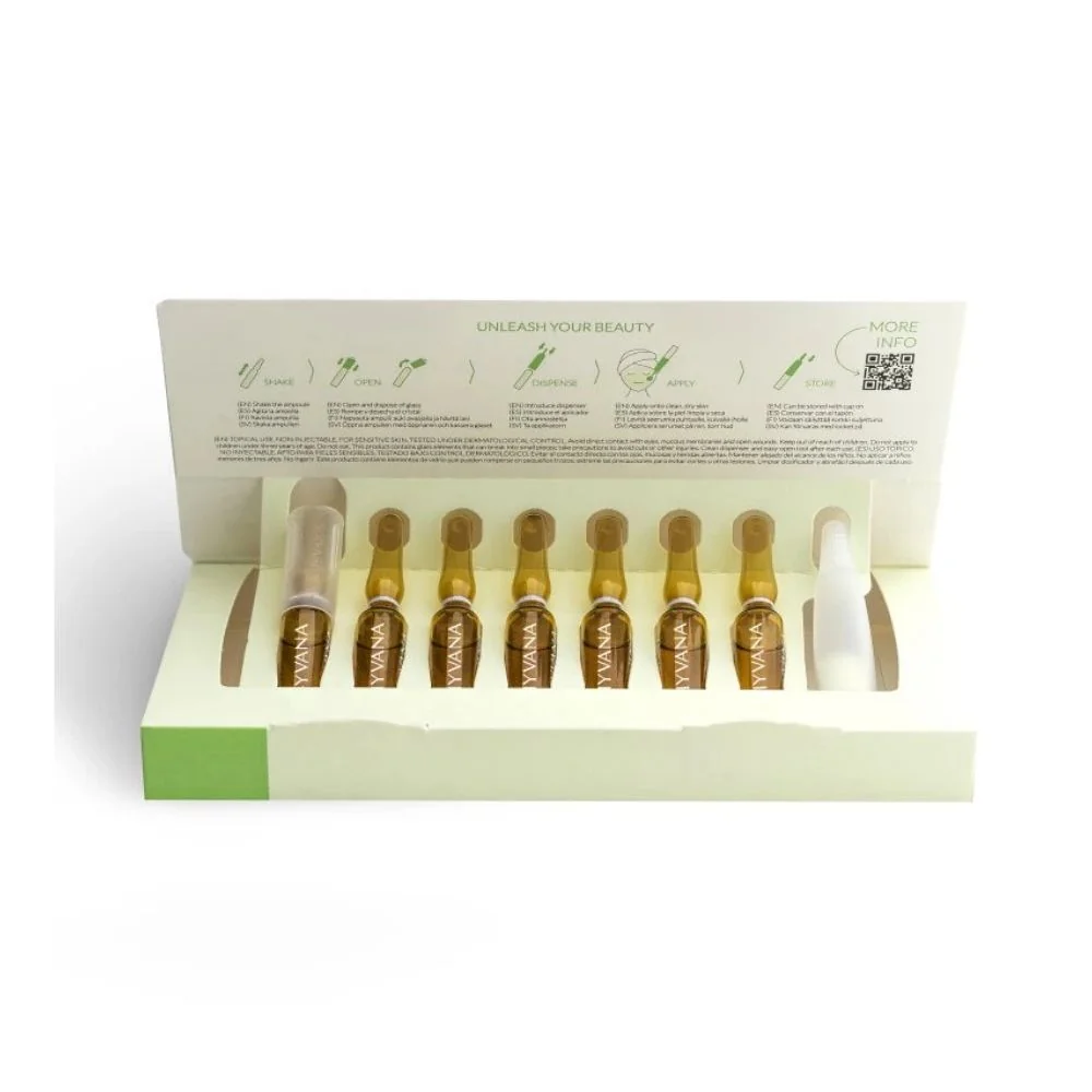 Dhyvana Přírodní zklidňující sérum na citlivou pleť Pure Cannabis 7x2 ml