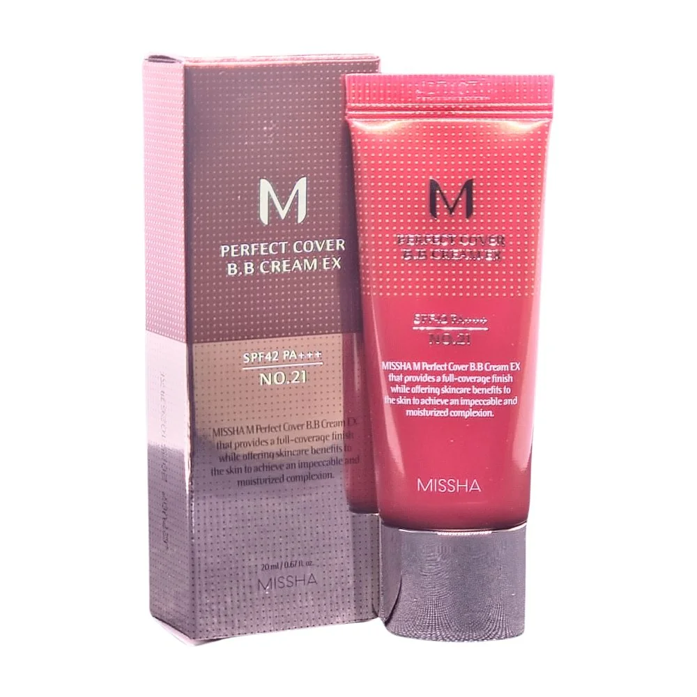 Missha M Perfect Cover SPF42 No. 21 BB krém 20 ml