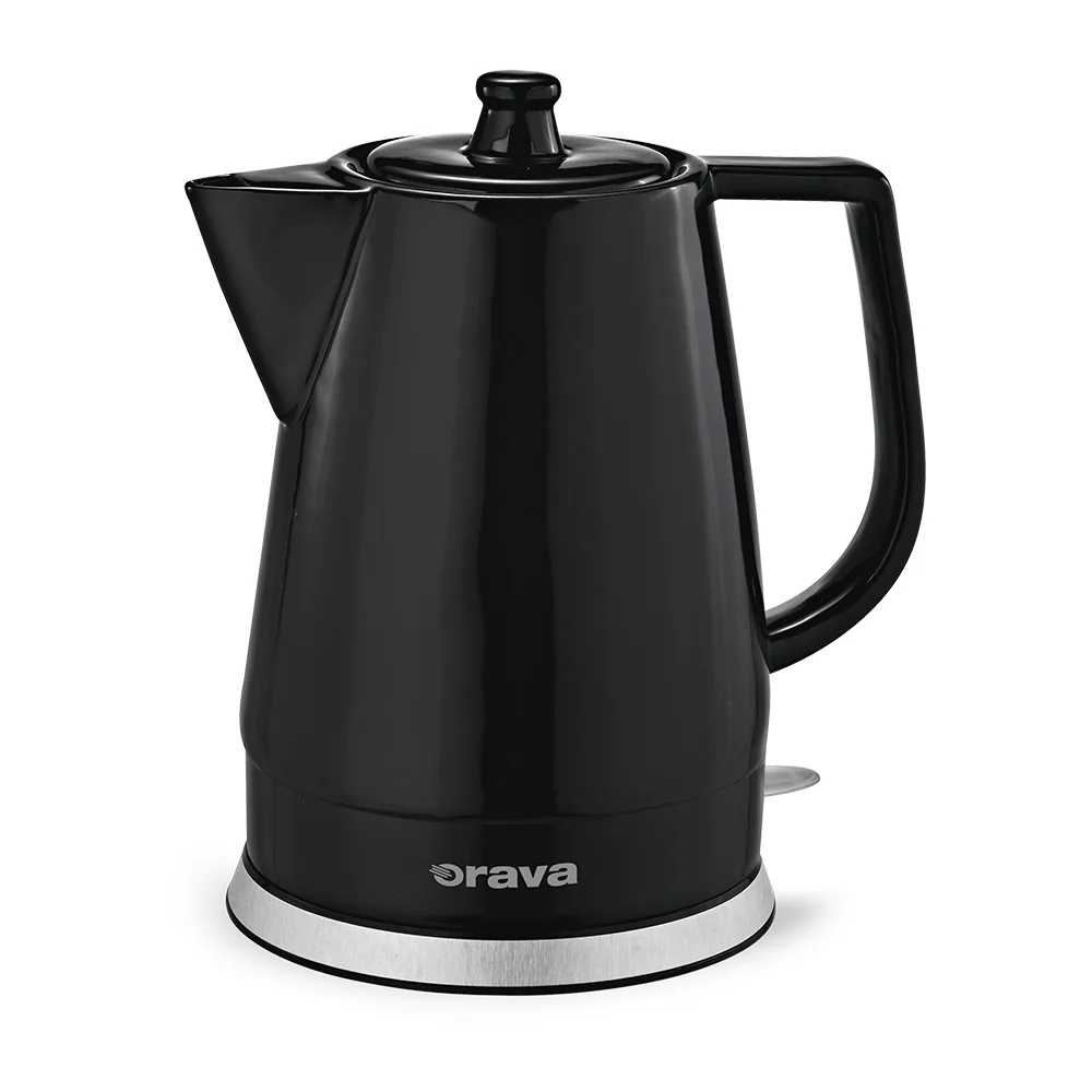 Orava Keramická konvice 1,5l, černá