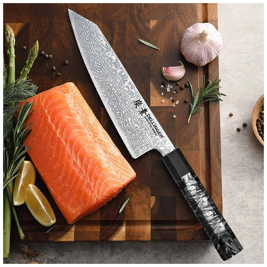 Dellinger Nůž Chef/Kiritsuke 215 mm Carbon Fiber Octagon®