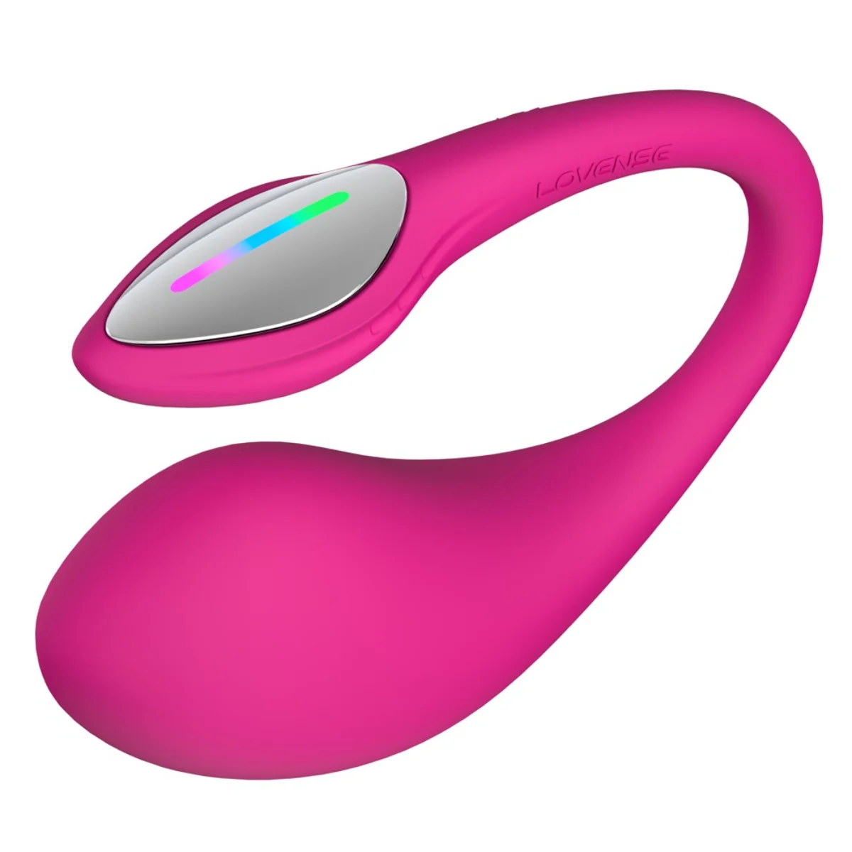 Lovense Lush 4 - Powerful App-controlled Wearable G-spot Egg Vibrator - Pink