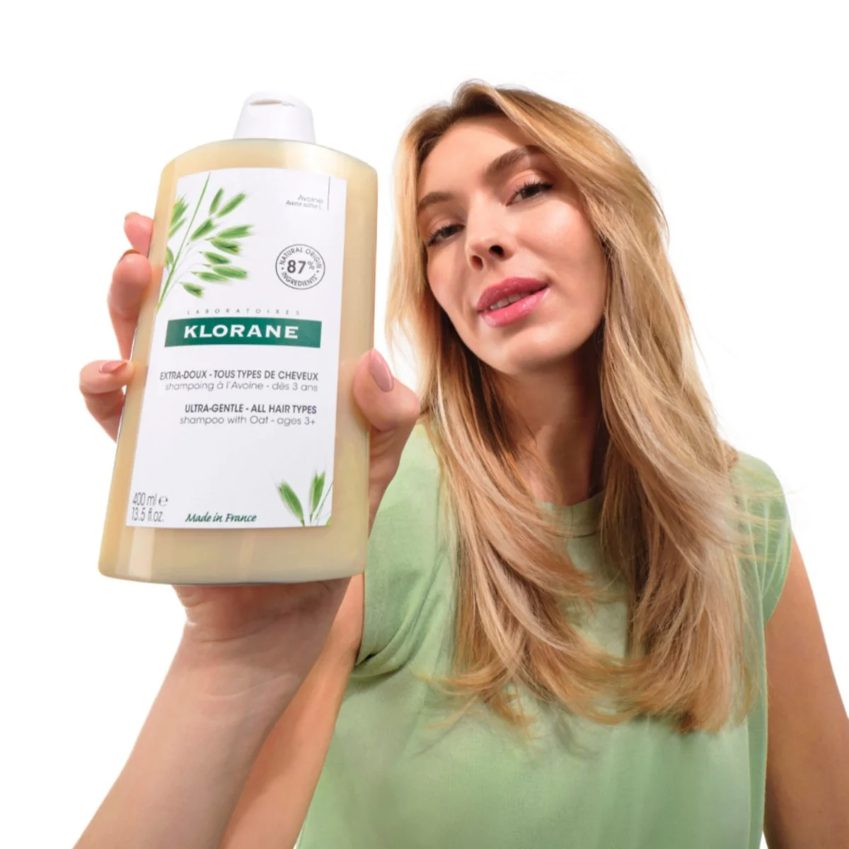 KLORANE Šampon s ovesným mlékem 400 ml