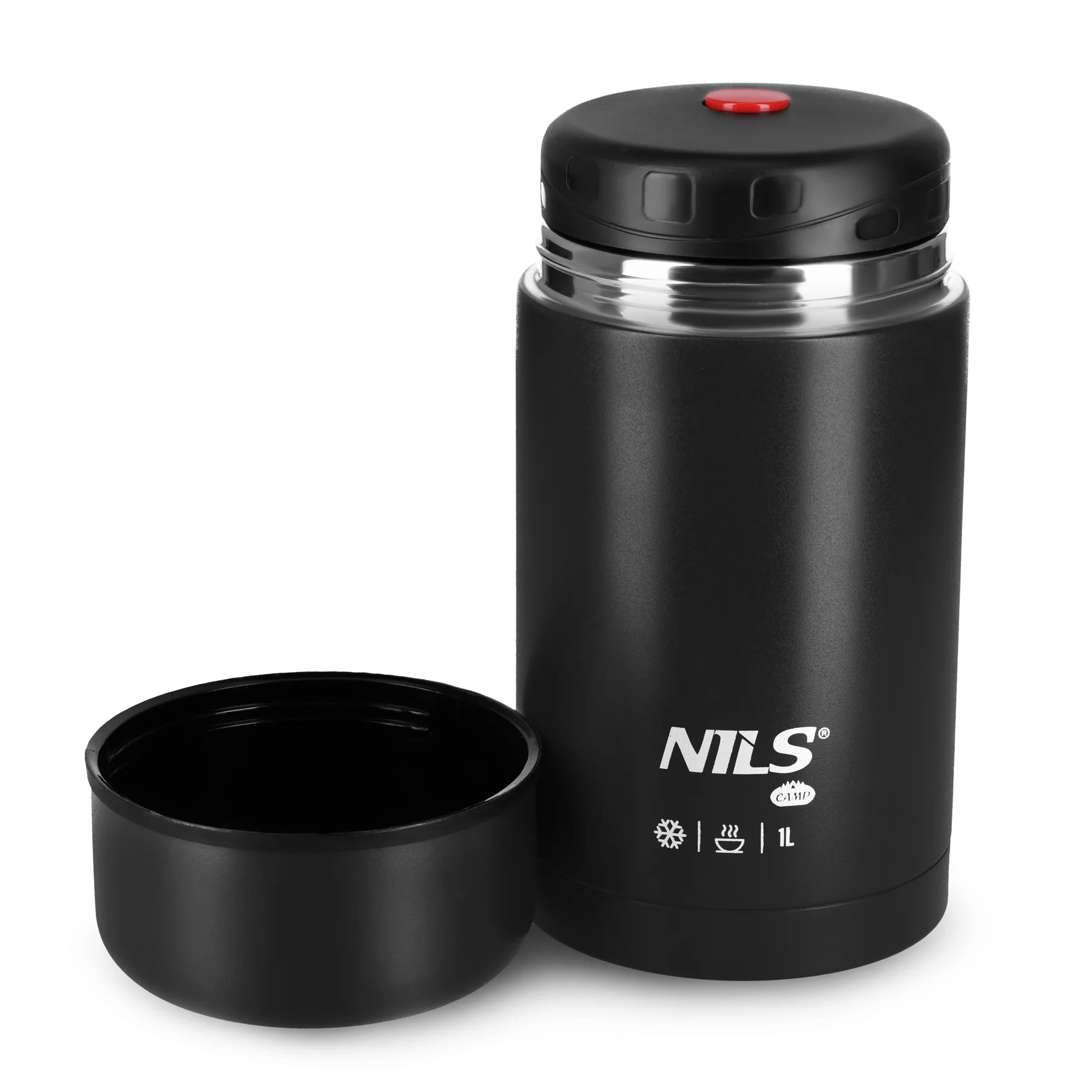 Nils Termoska na jídlo NC3802 černá 1000 ml
