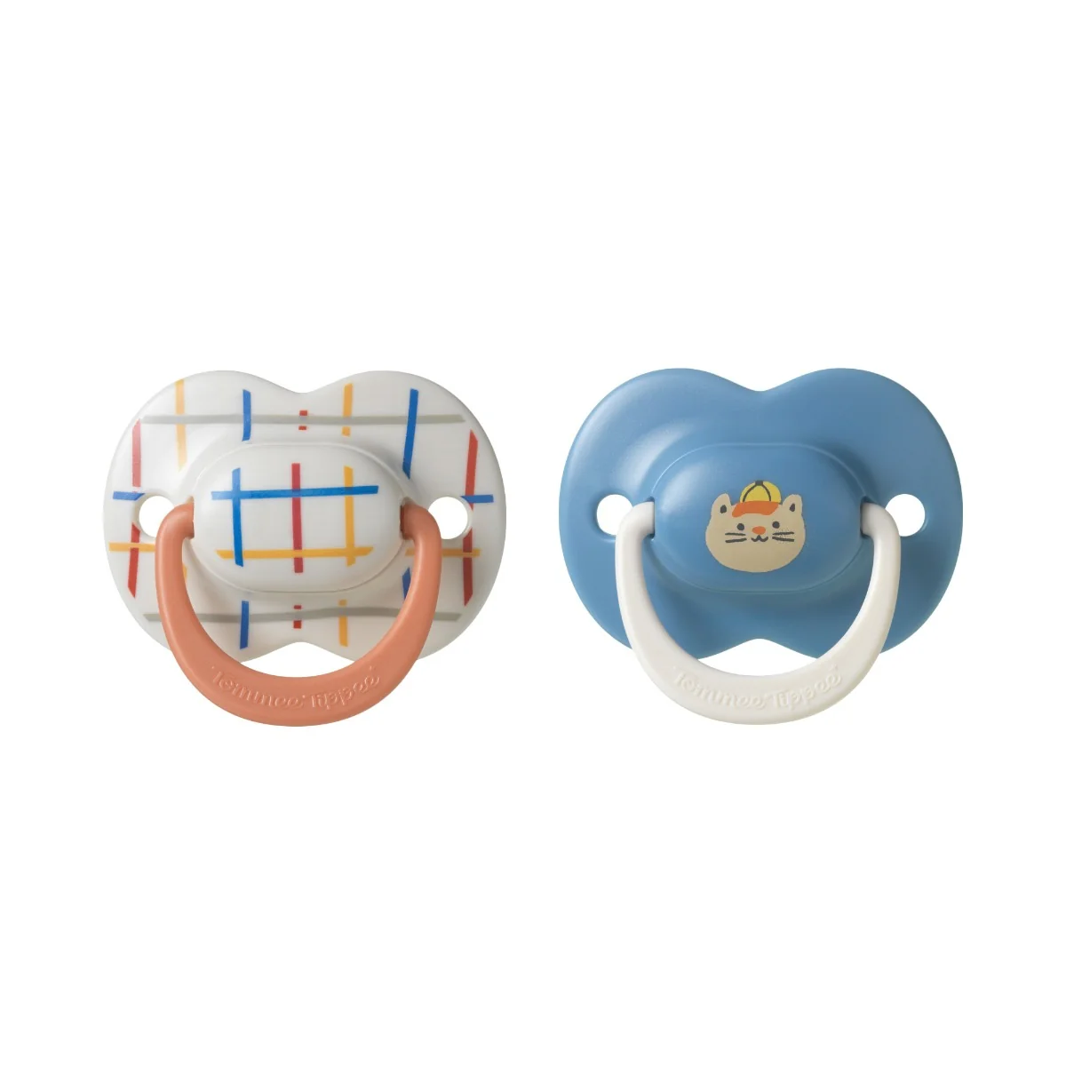 Tommee Tippee Ultimate Fit silikonový dudlík 18-36m, Girl 2 ks modrá
