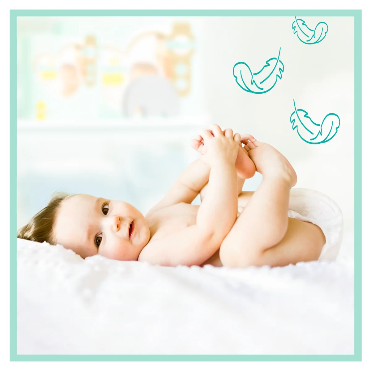 Pampers Premium Care vel. 4 9–14 kg dětské pleny 104 ks