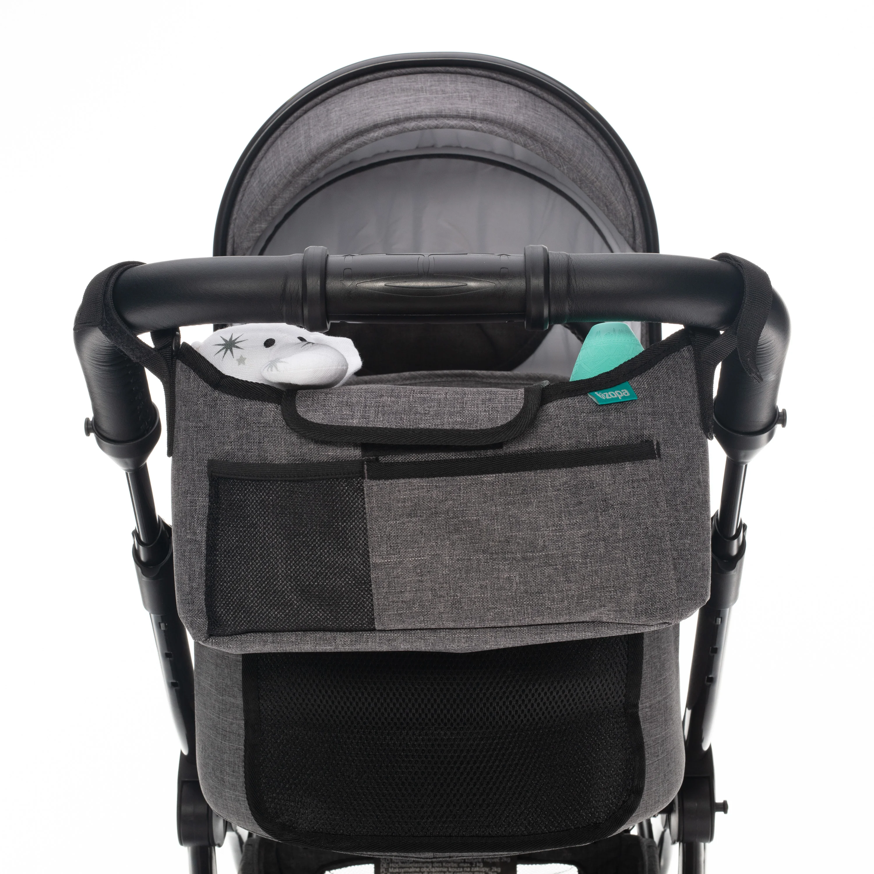 Zopa Organizér na kočárek Plus, Grey 2