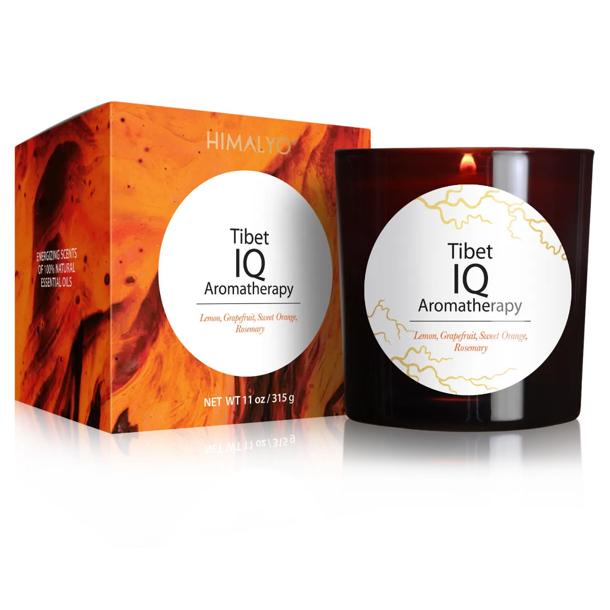 Himalyo Tibet IQ Aromatherapy Svíčka 315 g