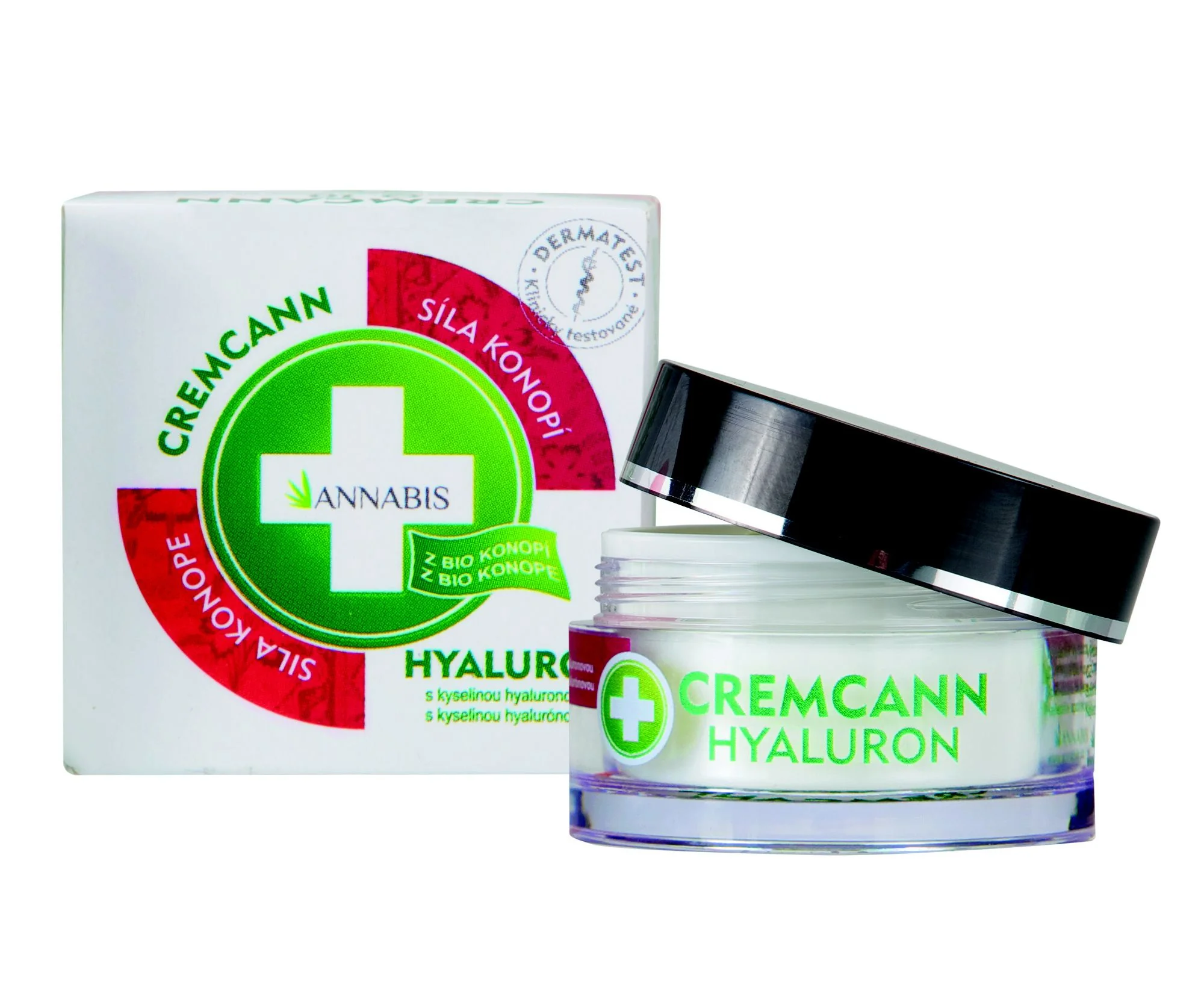 ANNABIS Cremcann Hyaluron pleťový krém 15ml