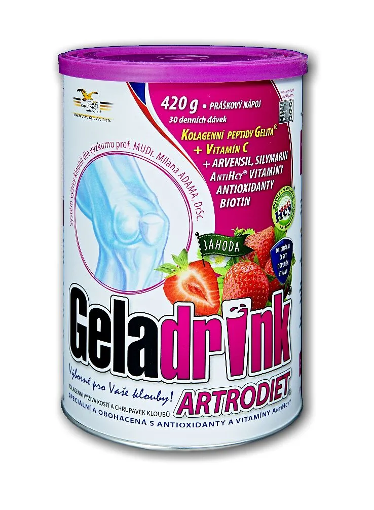 Geladrink Artrodiet jahoda nápoj 420 g