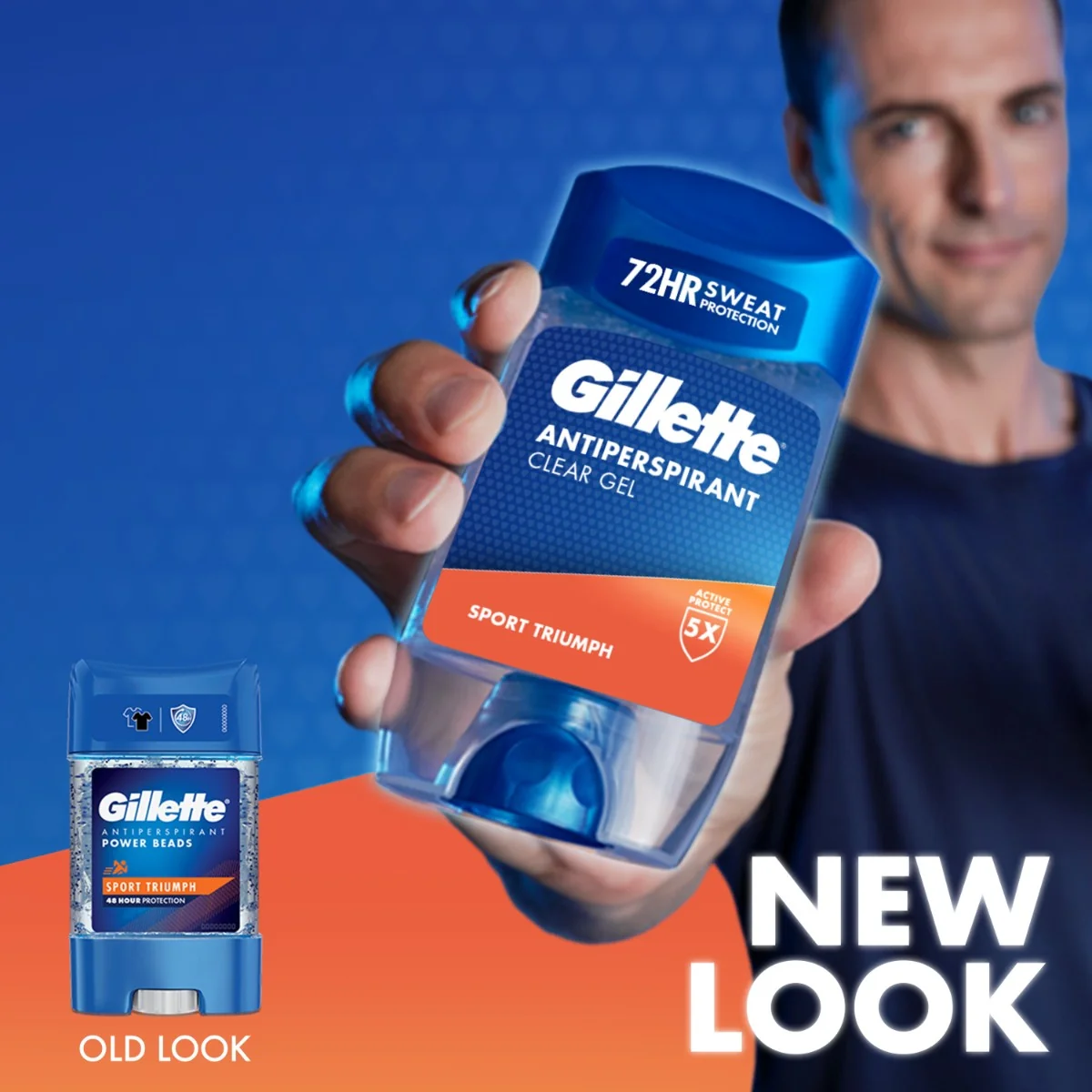 Gillette Sport Triumph Pánský gelový antiperspirant 70 ml