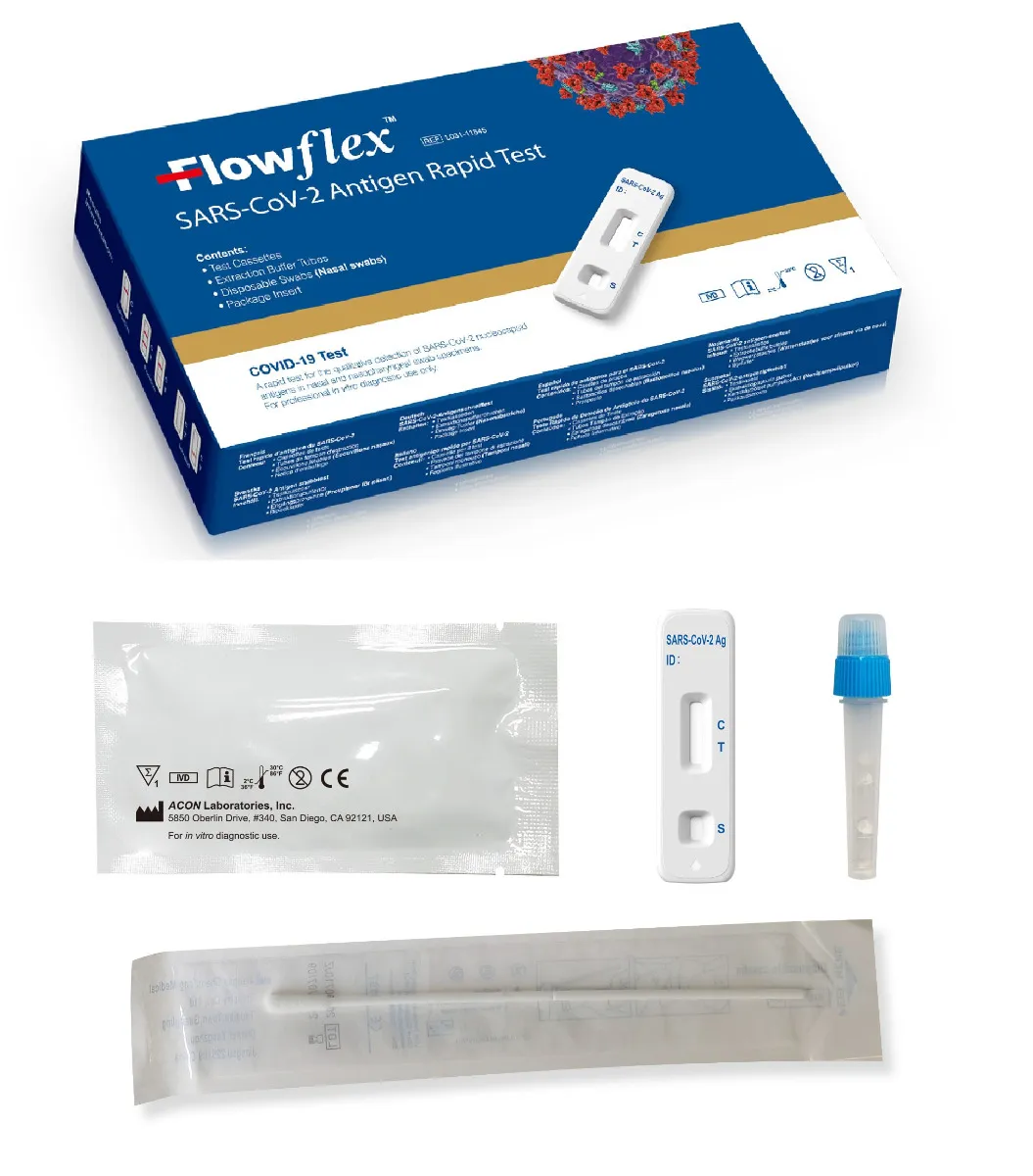FlowFlex SARS-CoV-2 antigenní test 1 ks