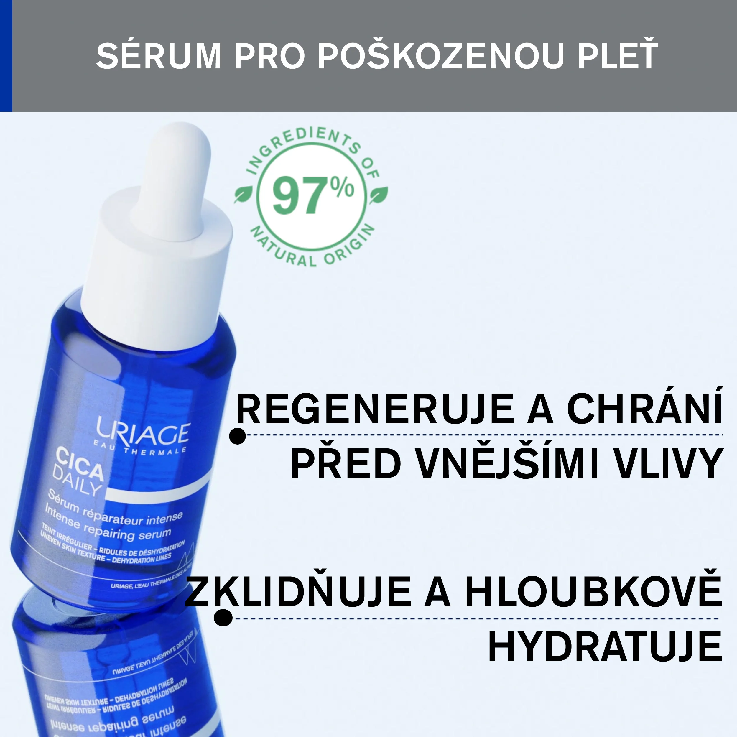 Uriage Cica Daily Sérum pro poškozenou pleť 30 ml