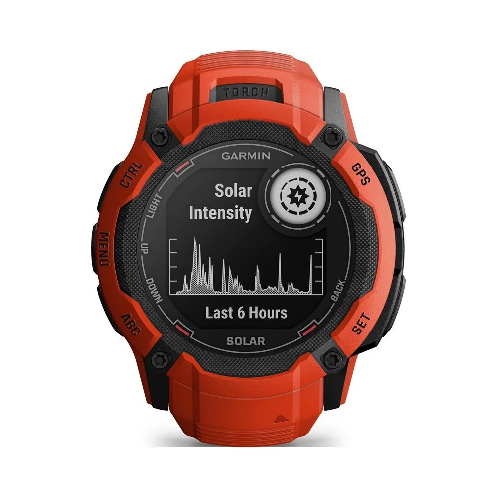 Garmin Instinct 2X Solar chytré hodinky Flame Red
