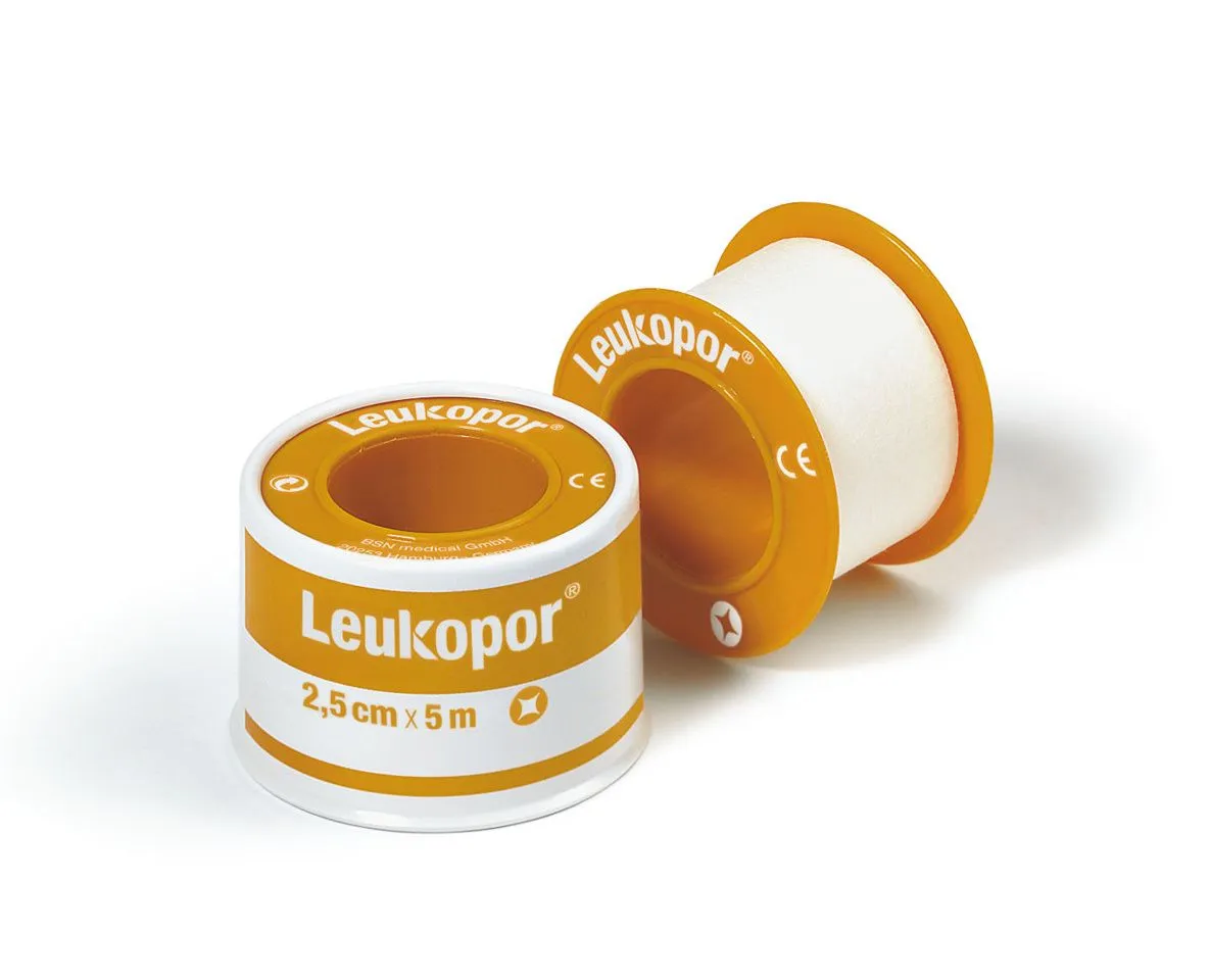 Leukoplast Leukopor Fixační jemná páska 2,5 cm x 5 m