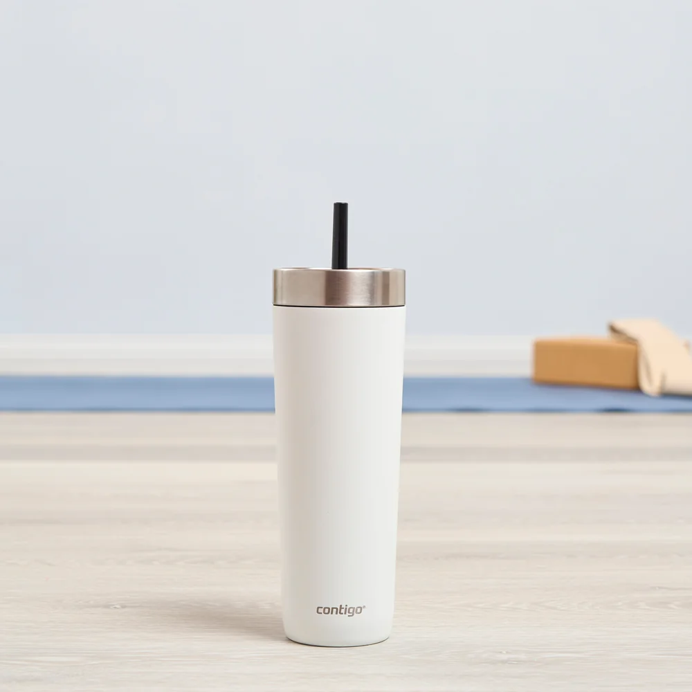 Contigo Láhev na pití Luxe Spillproof Tumb 720 ml bílá