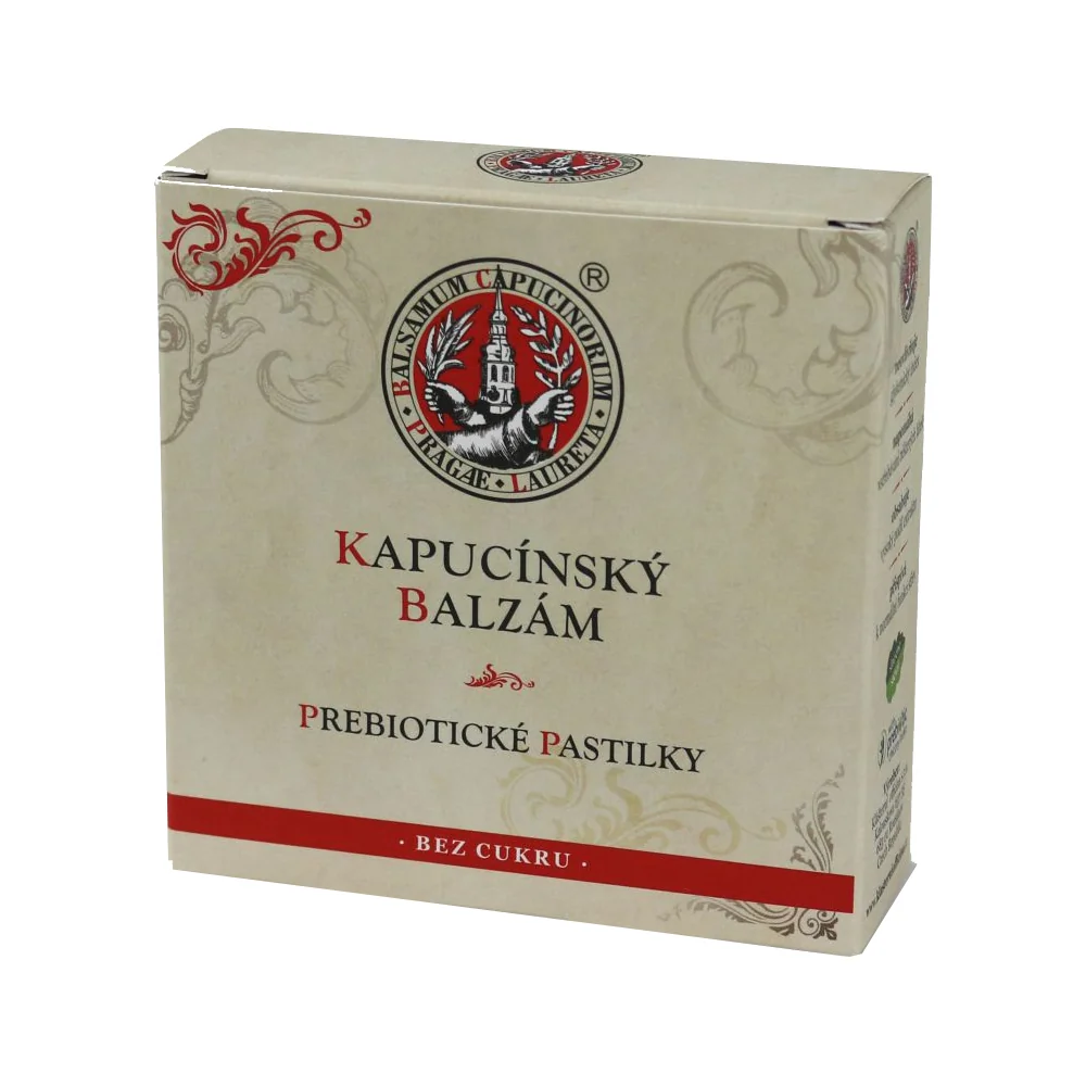 Klášterní officína Prebiotikum Kapucínský balzám 20 pastilek
