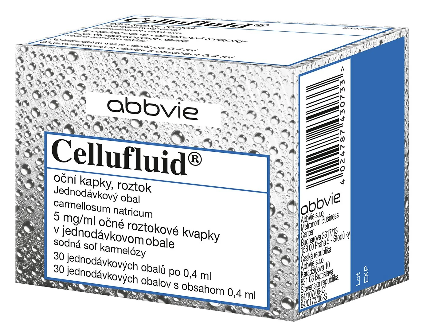 Cellufluid oční kapky 30 dávek