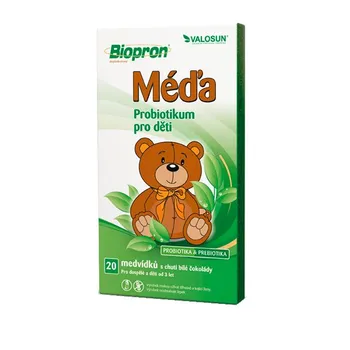 Biopron Méďa probiotikum pro děti medvídci 20 ks