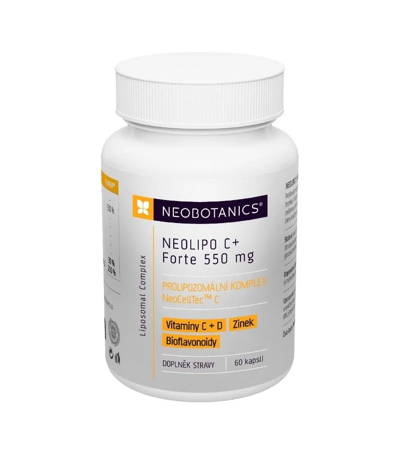 NEOBOTANICS Neolipo C + Forte 550 mg 60 kapslí