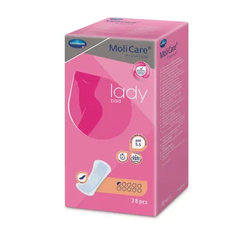 MoliCare Lady 0,5 kapky inkontinenční vložky 28 ks