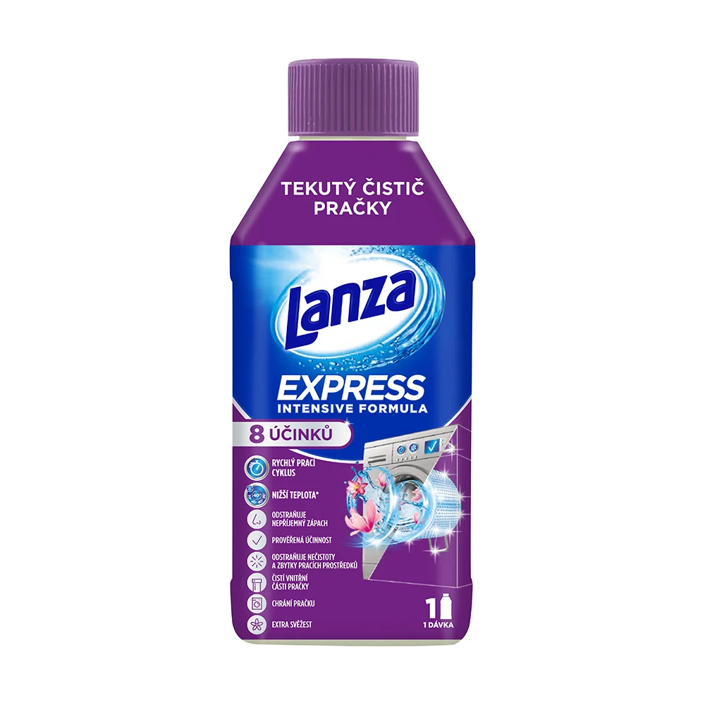 Lanza Tekutý čistič pračky Express 250 ml
