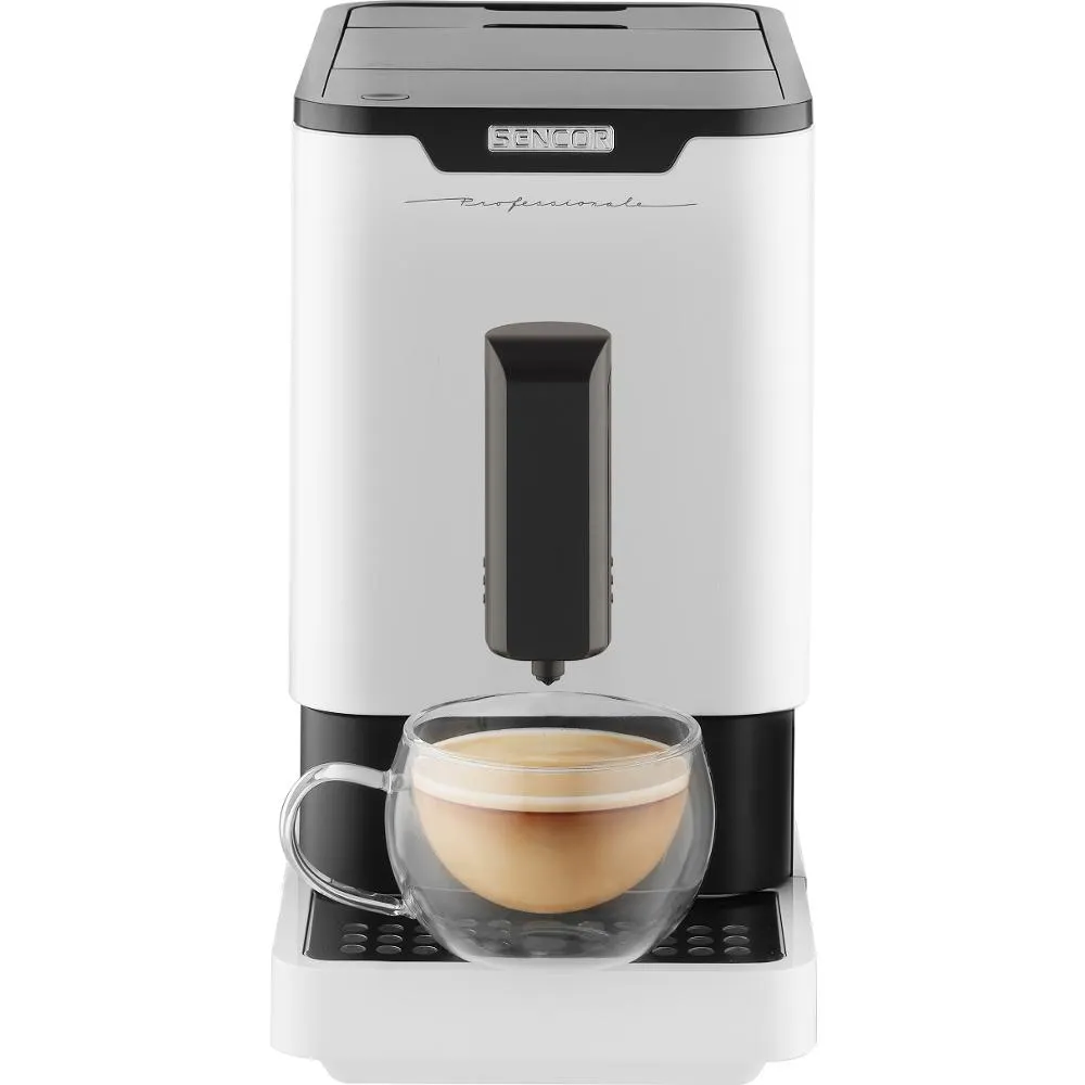 SENCOR SES 7210WH Espresso automatický kávovar černý/bílý