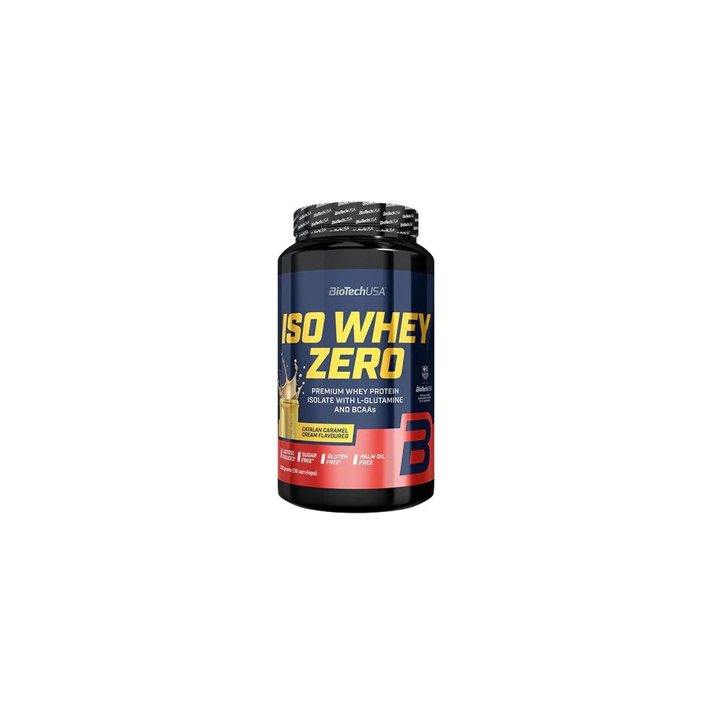 BioTech USA Iso Whey Zero 908g - katalánský karamel