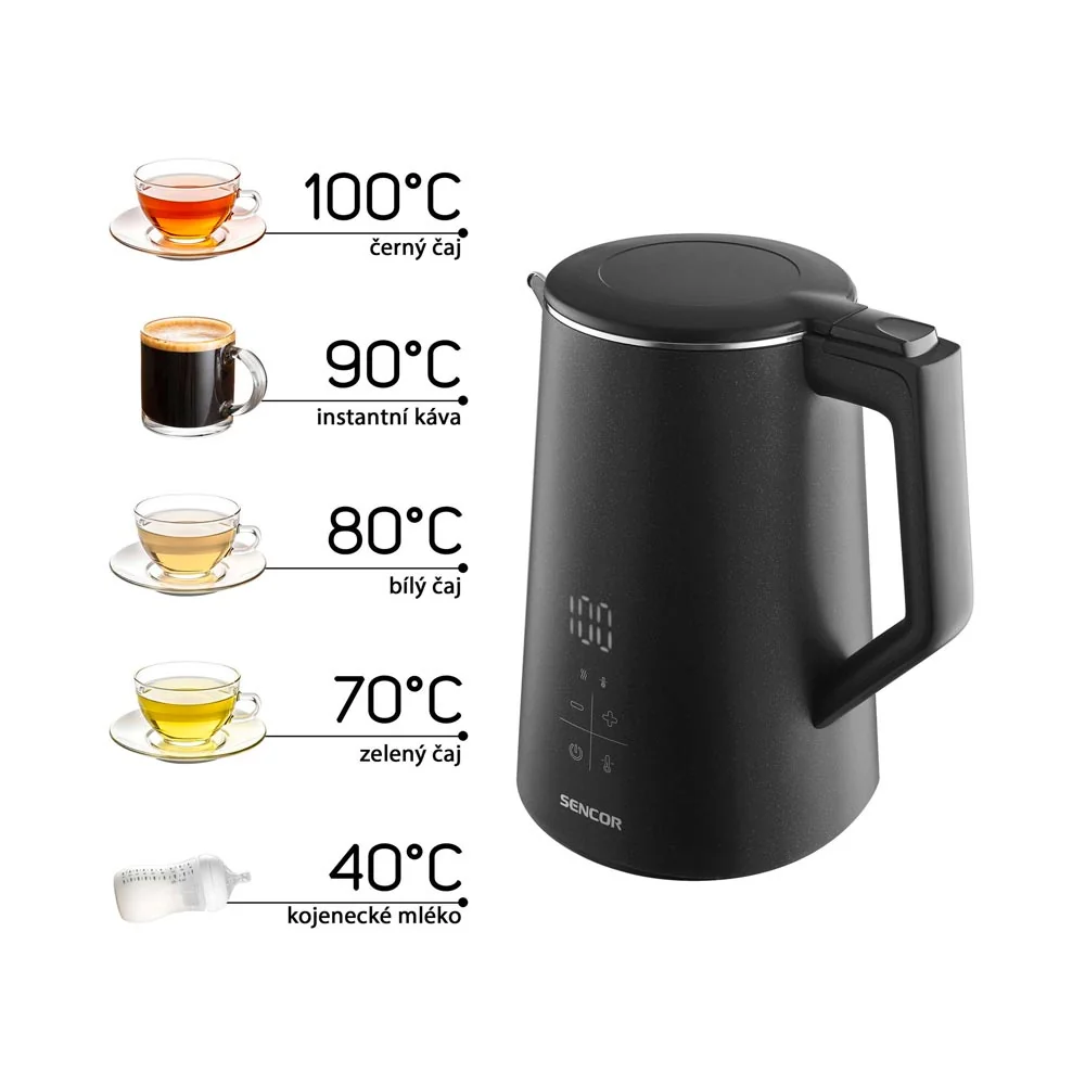 SENCOR SWK 0600BK varná konvice