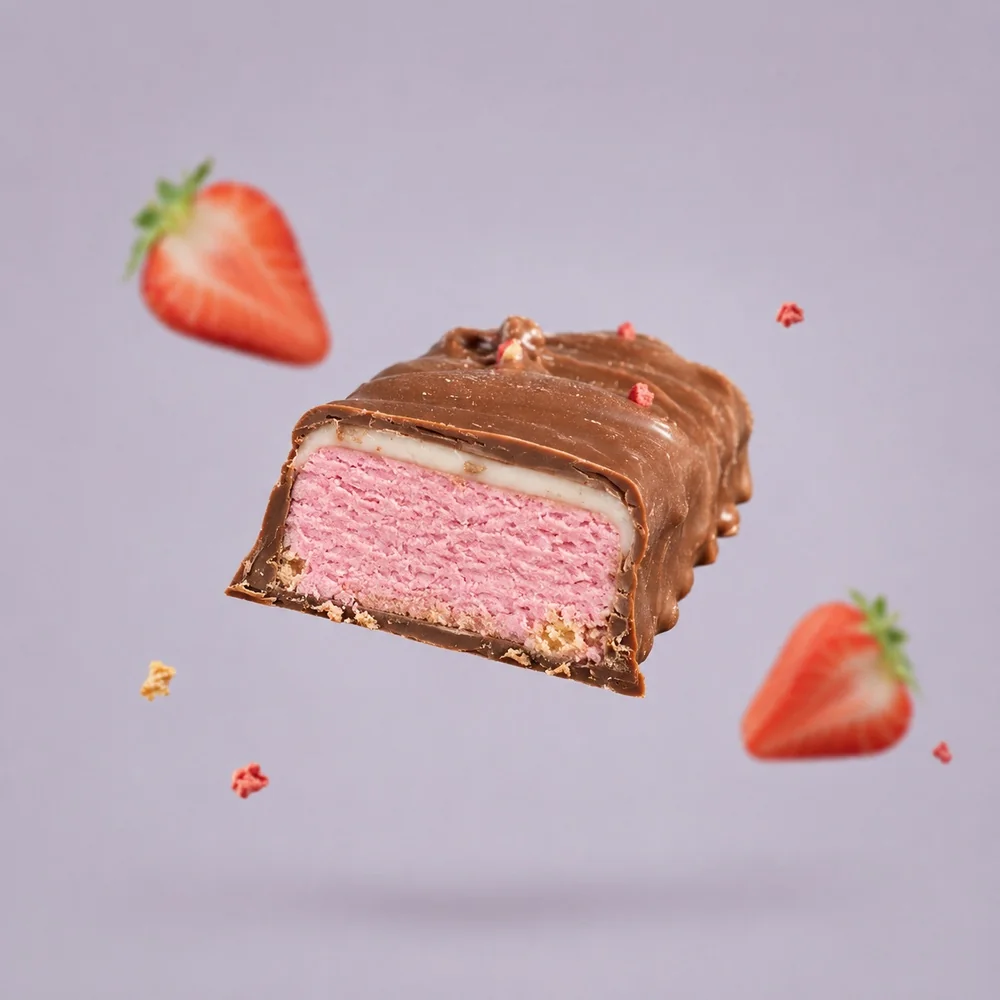 Topnatur No Added Sugar jahoda proteinová tyčinka 40 g