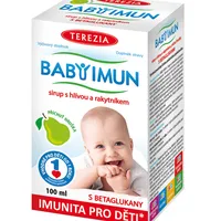 Terezia BABY IMUN s hlívou a rakytníkem příchuť hruška