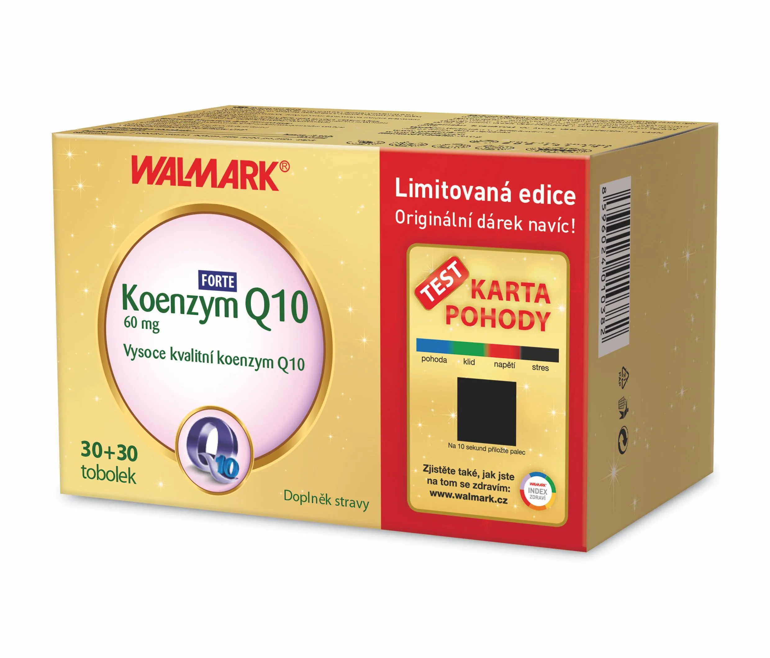 Walmark Koenzym Q10 60 mg 30 + 30 tobolek + dárek