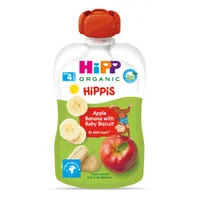 Hipp BIO Hippies jablko-banán-baby sušenky